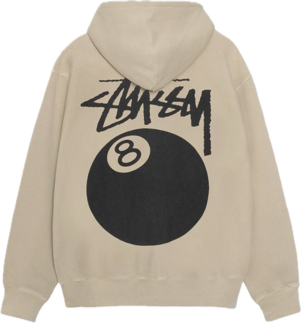 Stussy 8 Ball Khaki Zip Up