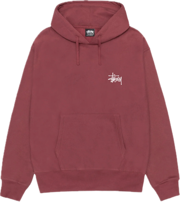 Stussy Basic Oxblood Hoodie