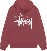 Stussy Basic Oxblood Hoodie