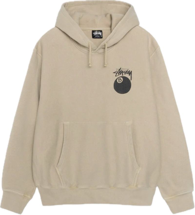 Stussy 8 Ball Khaki Hoodie