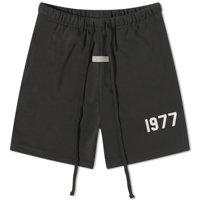 Essentials Black 1977 Shorts