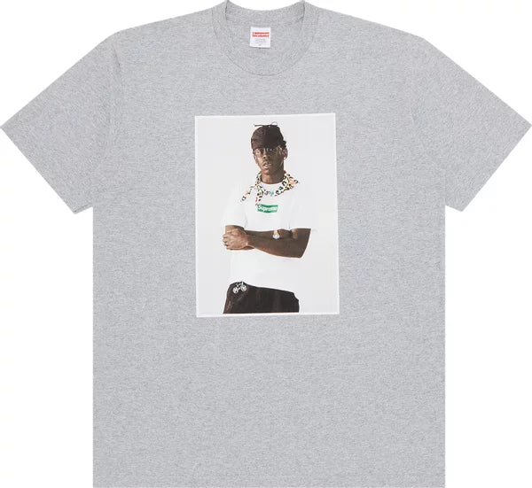 Supreme Tyler The Creator Photo Grey Tee