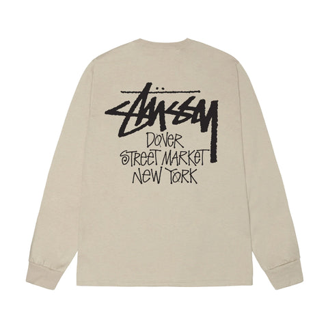 Stussy DSM New York Khaki L/S Tee
