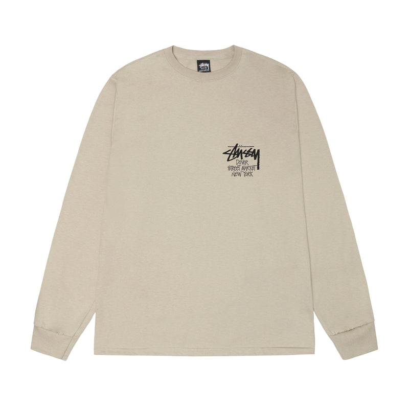 Stussy DSM New York Khaki L/S Tee