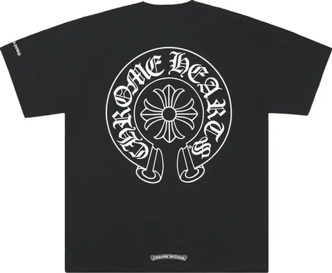 Chrome Hearts Horseshoe Black Tee