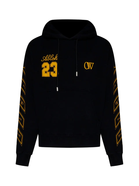 Off White Gold 23 Skate Black Hoodie