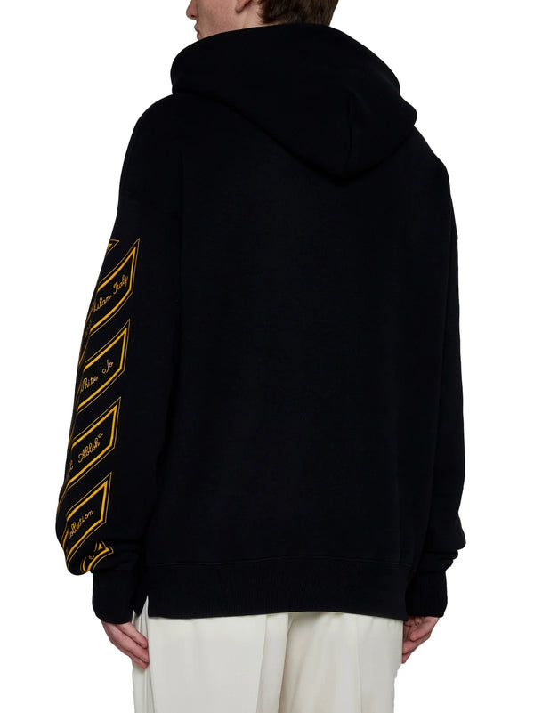 Off-White Gold 23 Skate Black Hoodie