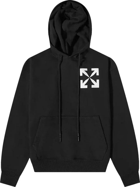 Off White Arrows Black Hoodie