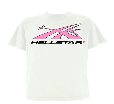 Hellstar Sport Pink Cream Tee