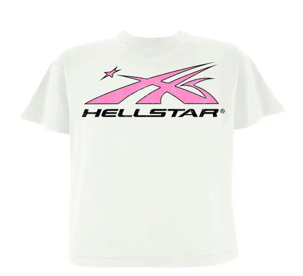 Hellstar Sport Pink Cream Tee