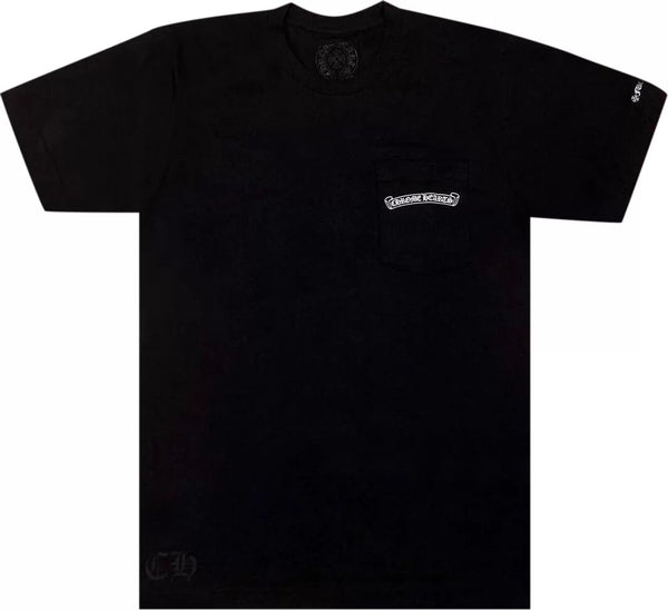 Chrome Hearts NYC Scroll Black Tee