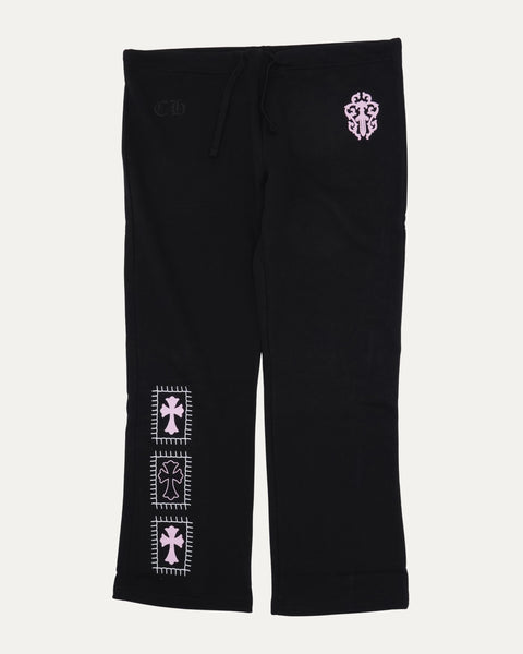 Chrome Hearts Deadly Doll Black/Pink Sweatpants