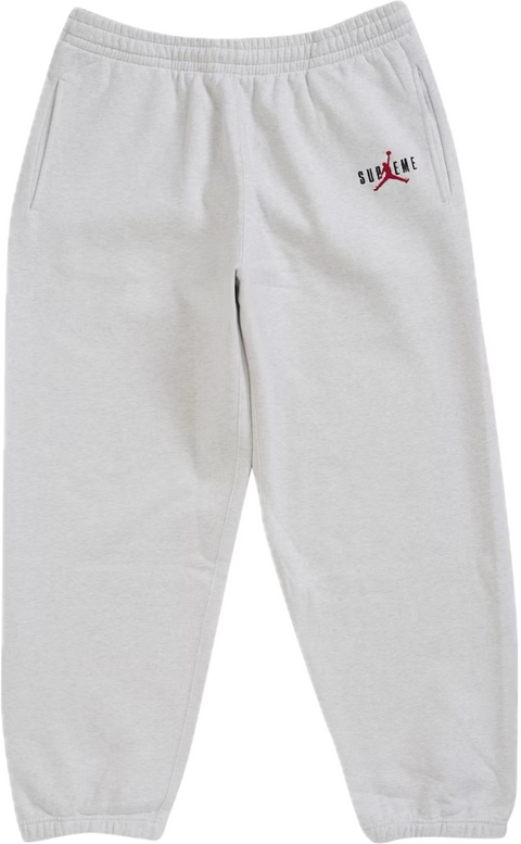 Supreme Jordan Ash Grey Sweatpants