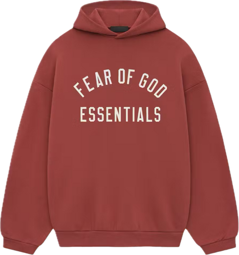 Essentials FW24 Crimson Hoodie