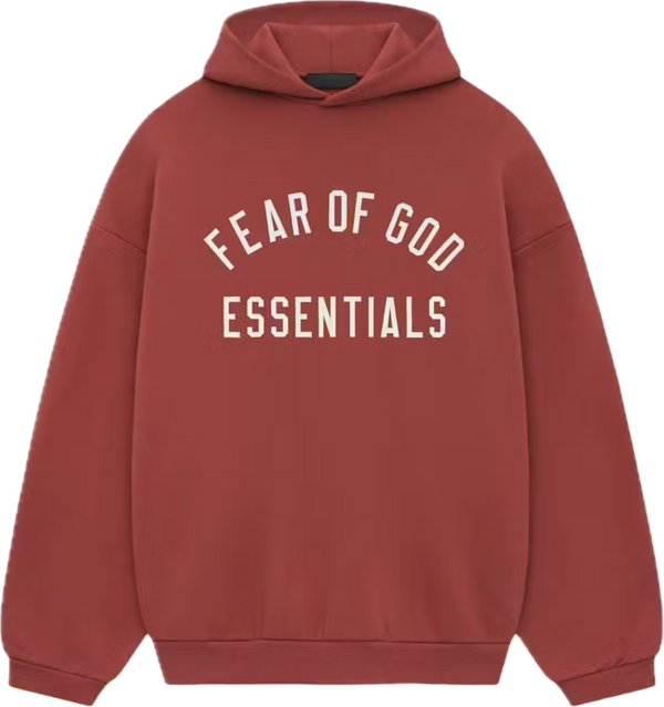 Essentials FW24 Crimson Hoodie