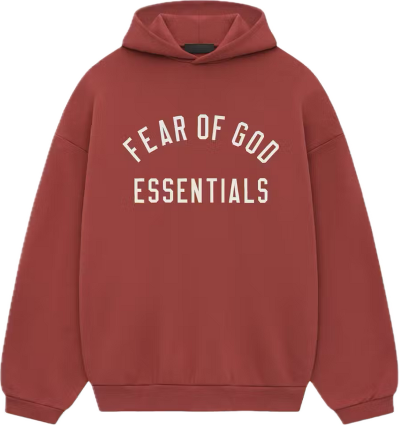 Essentials FW24 Crimson Hoodie