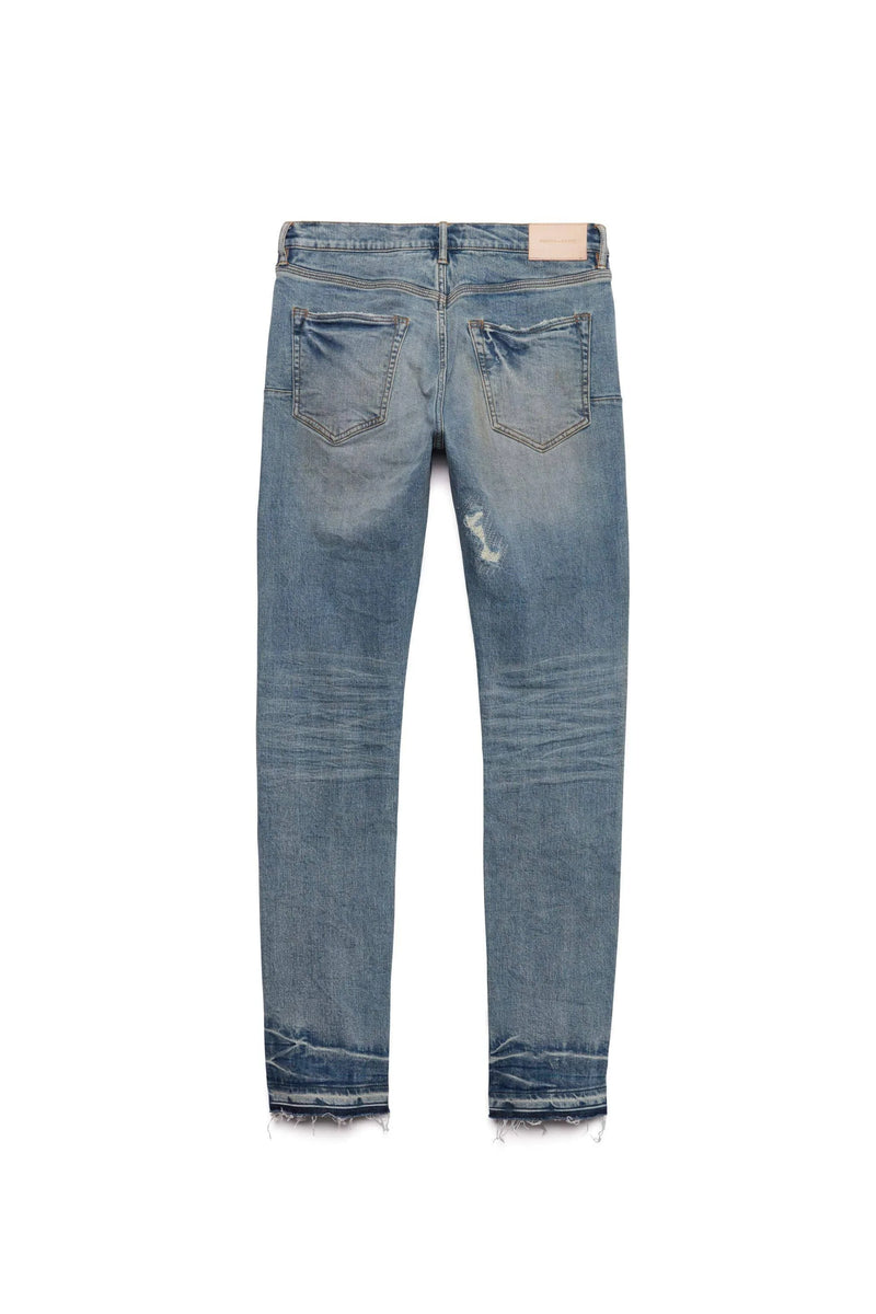 Purple P001 Light Indigo Low Rise Jeans