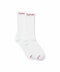 Supreme White Crew Socks (1 Pair)