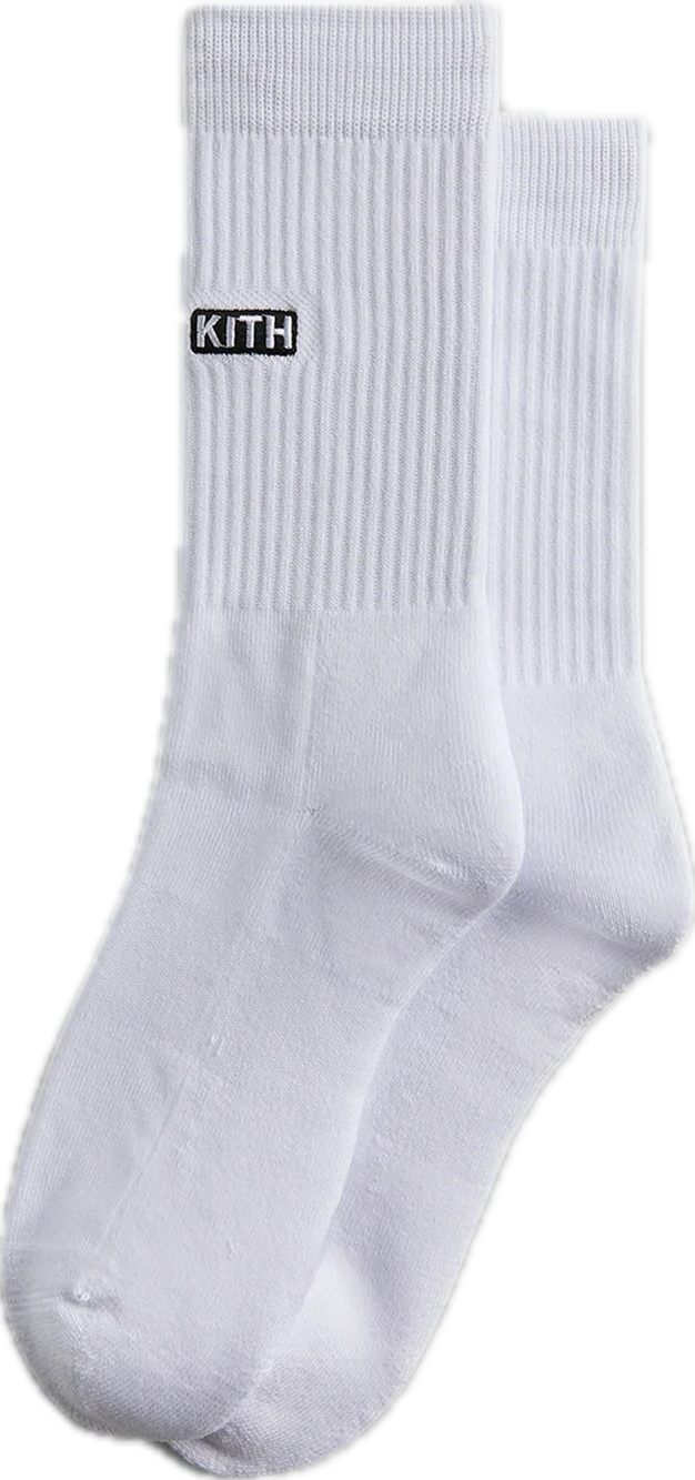 Kith Classic White Socks