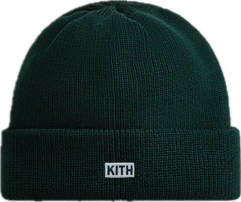 Kith Classic Green Beanie