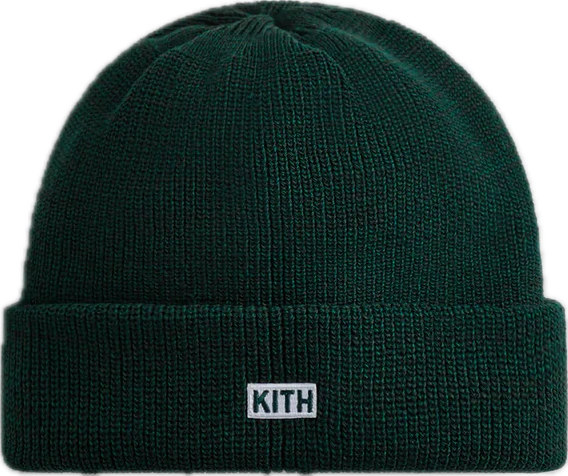 Kith Classic Green Beanie