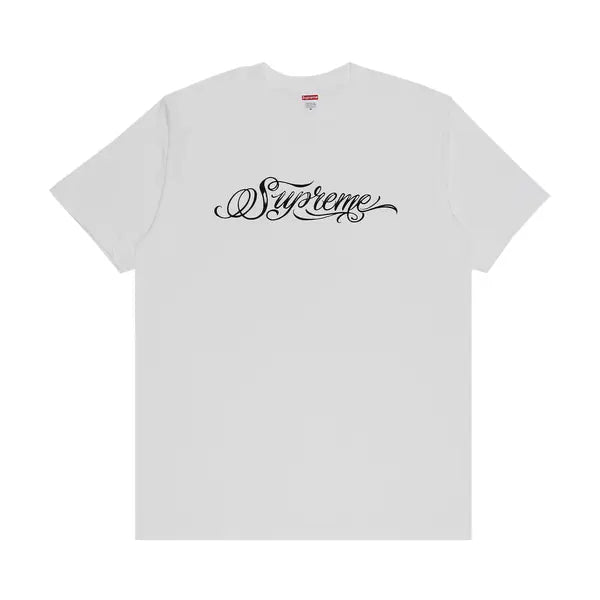 Supreme Script White Tee