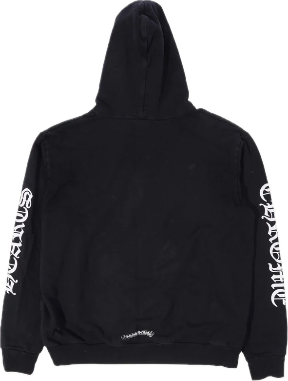 Chrome Hearts Vertical Logo Black Zip Up