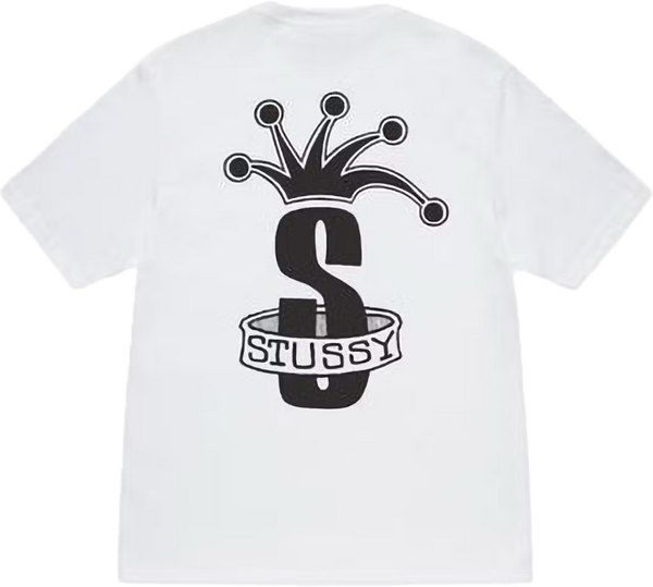 Stussy Crown Band White Tee