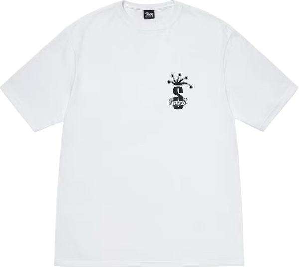 Stussy Crown Band White Tee