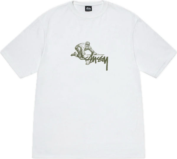 Stussy Worker White Tee