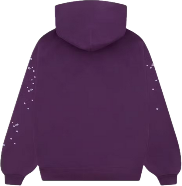 Sp5der Purple Star OG Web V2 Hoodie