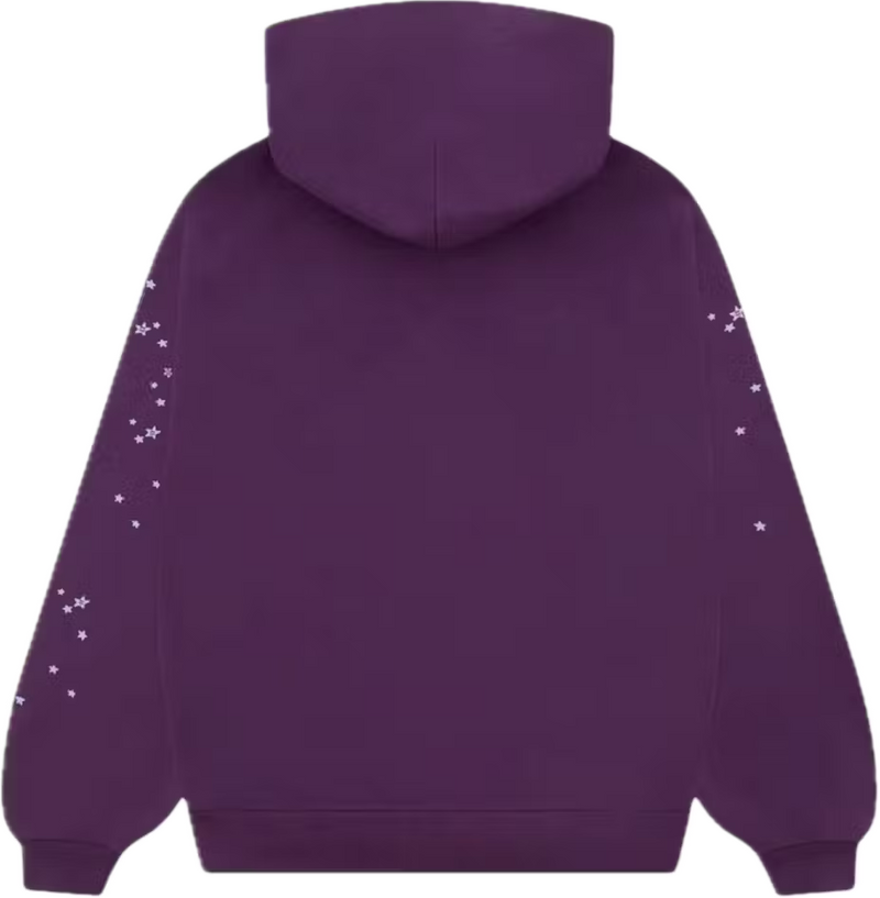 Sp5der Purple Star OG Web V2 Hoodie