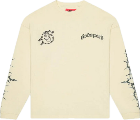Godspeed Once Upon A Time Bone L/S Tee