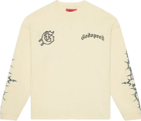 Godspeed Once Upon A Time Bone L/S Tee