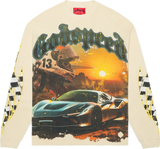 Godspeed Sunset Drift Bone L/S Tee