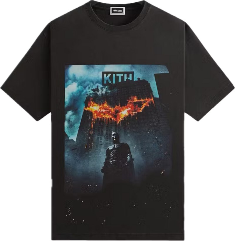 Kith x Batman Dark Knight Vintage Black Tee