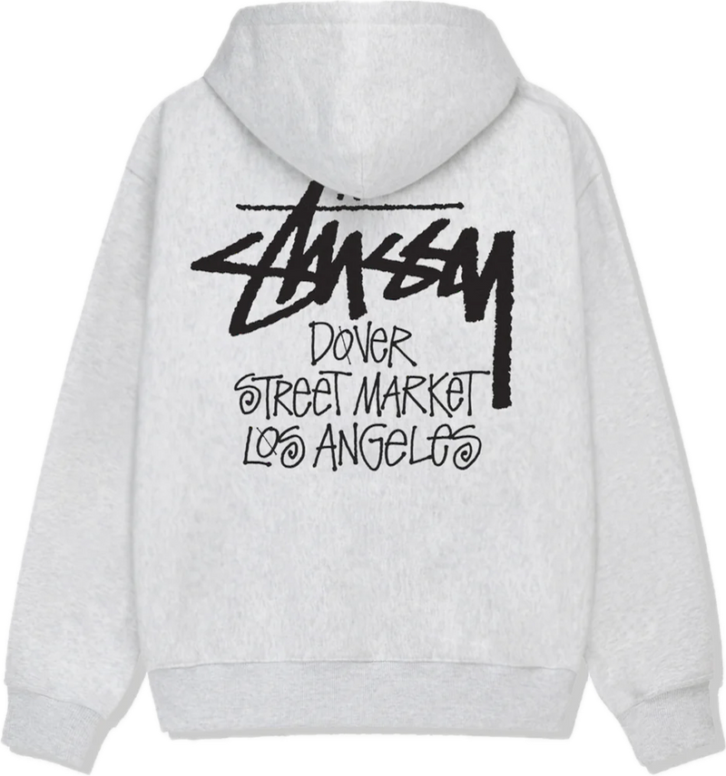 Stussy Stock DSM Los Angeles Heather Zip Up