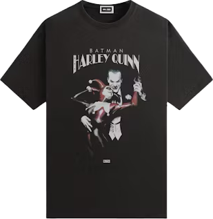 Kith x Batman Harley Vintage Black Tee