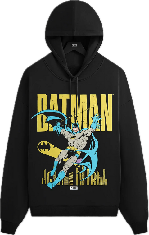 Kith Batman Classic Black Hoodie
