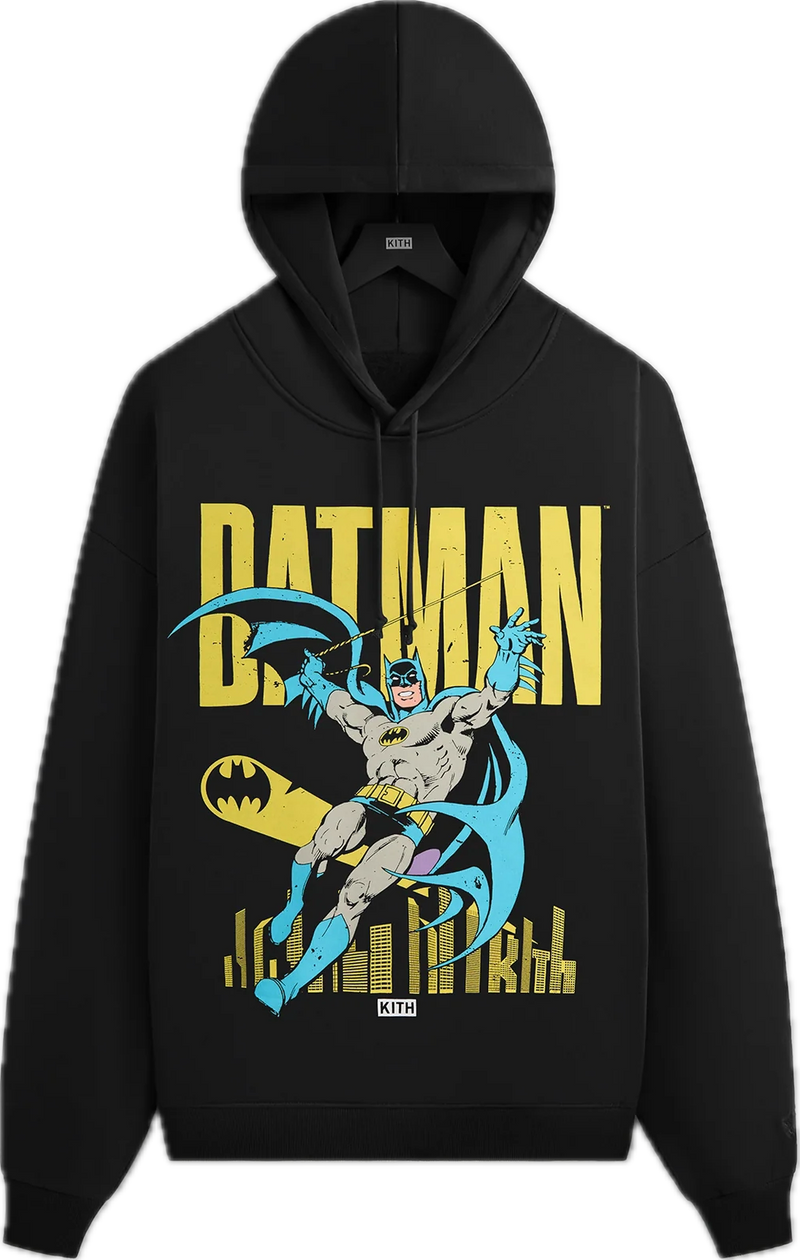 Kith Batman Classic Black Hoodie