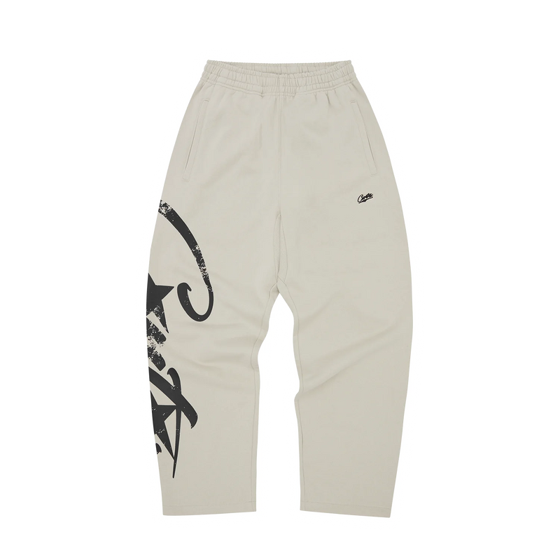 Corteiz Bone Woosh Open Hem Sweatpants