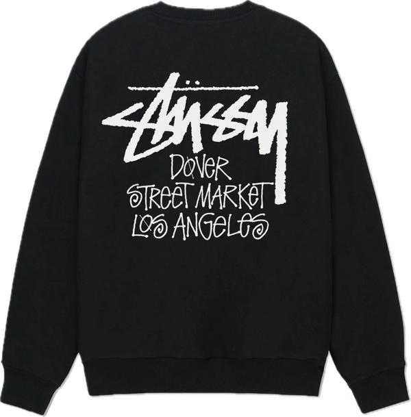 Stussy DSM L.A. Crewneck Black