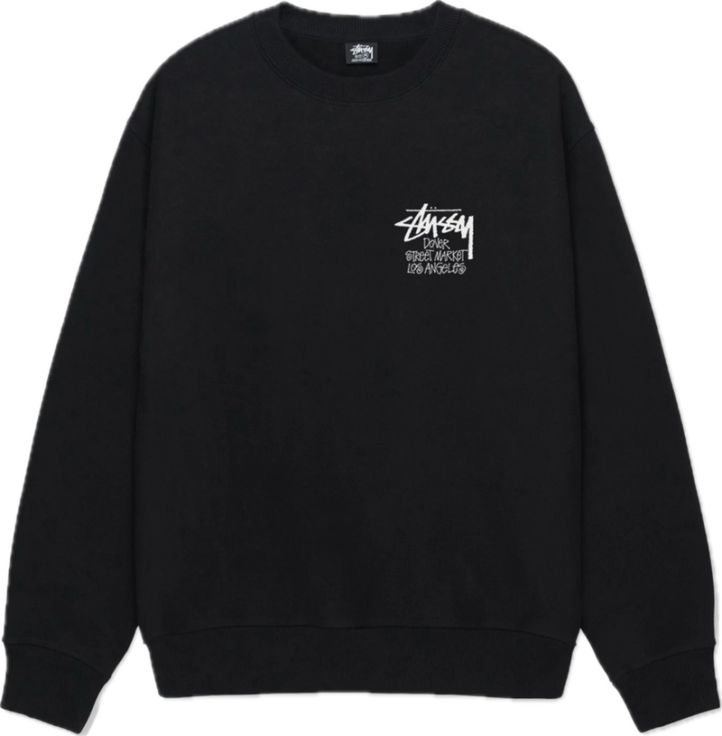 Stussy DSM L.A. Crewneck Black