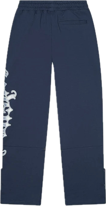 Godspeed OG Logo V2 Navy/Silver Satin Sweatpants