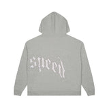 Godspeed OG Logo V2 Grey/Silver Satin Hoodie