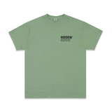 Hidden NY H Logo Evergreen Army Tee