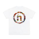 Hidden NY Pixelated Flags White Tee