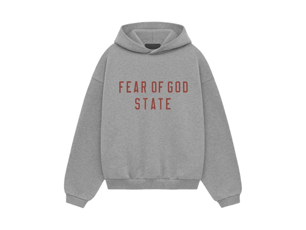 Essentials FW24 State Dark Heather Hoodie