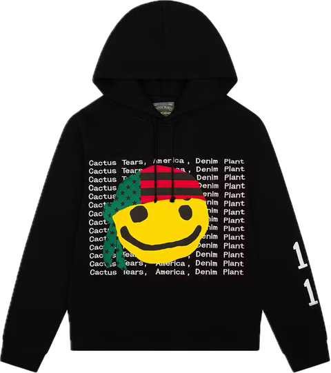 Denim Tears x CPFM Cactus Tears Hoodie Black