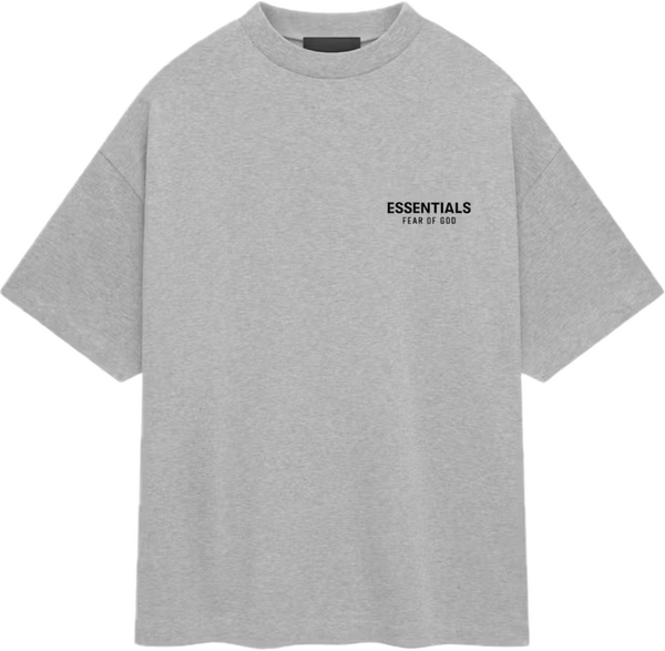 Essentials FW24 Light Heather Gray Crewneck Tee